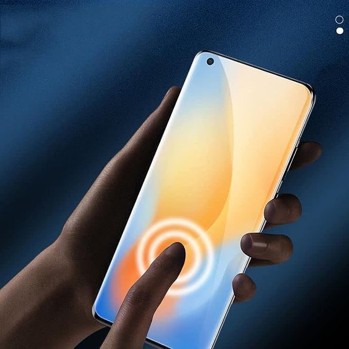 Image of Premium Tempered Glass Design for Oneplus 7 Pro Advanced Border Less Full Edge to Edge 3D Curved UV Screen Protector and Easy Installation Kit (Pack of 1) asy Installation Kit