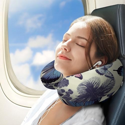 Almohada de espuma viscoelástica 30 cm viaje cómoda miniatura 3