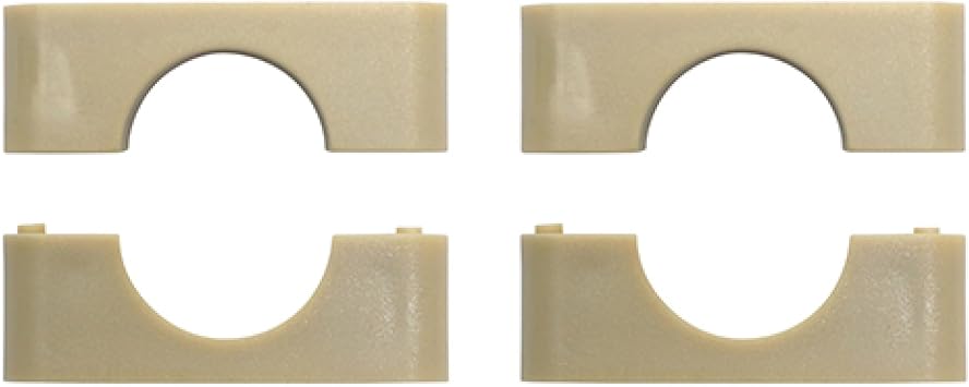 Red Hawk BRK-022 Brake Blocks - Set of 4 Compatible With/Replacement For Club Car DS, 1981 and Newer 1010811, 1010812, 1011402 Golf Carts