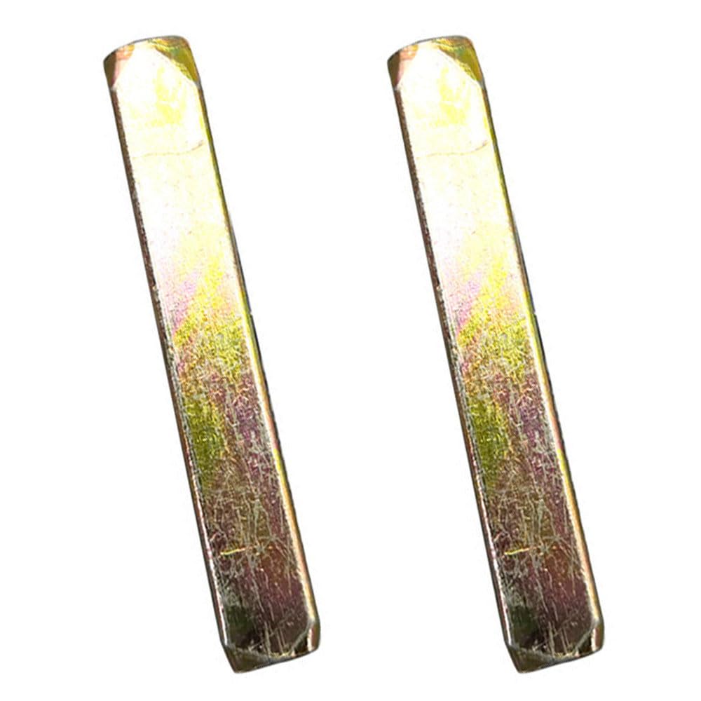 Lnjbabao Copper 2Pcs Door Handle Spindle Spare Door Handle Spindle Bar Multiple Lengths Available (8 * 50Mm)