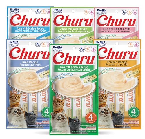 Inaba Churu Kip met Kaas - Smeerbaar en toppings Inaba