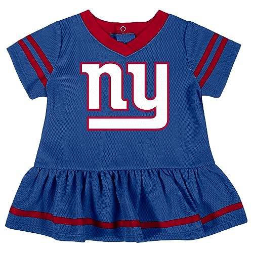 Image of Gerber NFL Baby Girls Jersey Dress and Diaper Cover