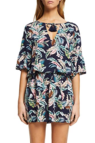ESPRIT Damen Überwurf für Schwimmbekleidung Malibu Beach Cve Tunic, Navy,...