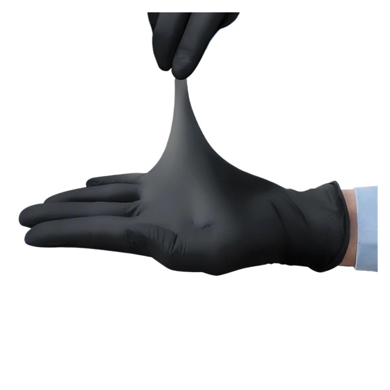 Genérico Guantes de trabajo nitrilo, guantes industriales texturizados for automóviles