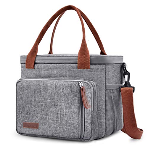 UTOTEBAG Cooler Bag Nylon Insulated Cooler Box Wide Open Lunch Bag Leak-Proof Lunch