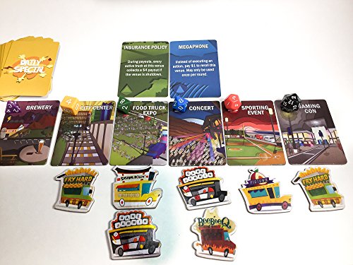 Truck Off: The Food Truck Frenzy - 2-6 Players - Spicy Board Game For Family Gamenight #TOP4