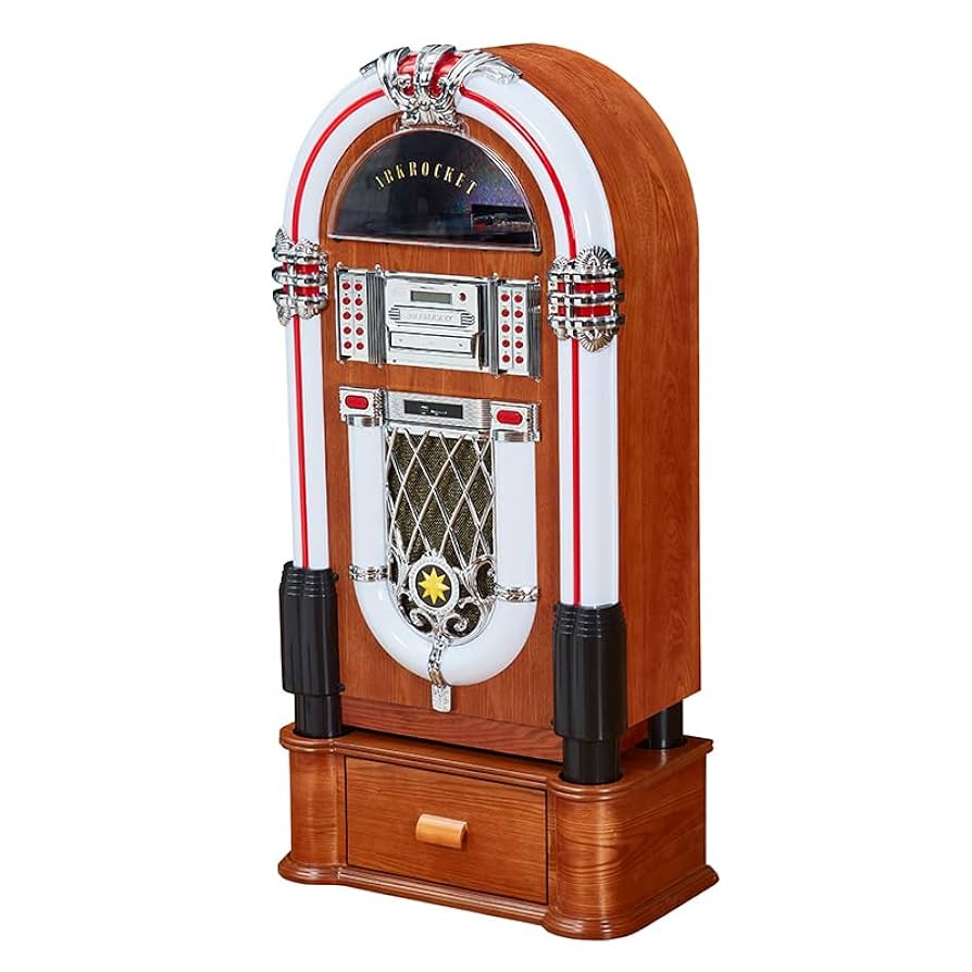 12inchLP／ Autobiography In Jaz Arkrocket Full Size Jukebox - Versatile Retro Music Experience