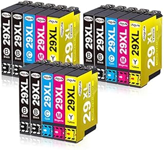 15 pack of Jagute 29XL Ink Cartridges for Epson 29 29XL Ink Multipack for Epson Expression Home XP-235 XP-332 XP-335 XP-432 XP-435 XP-342 XP-442 XP-352 XP-245 XP-255 XP-355 Printers,15-Pack