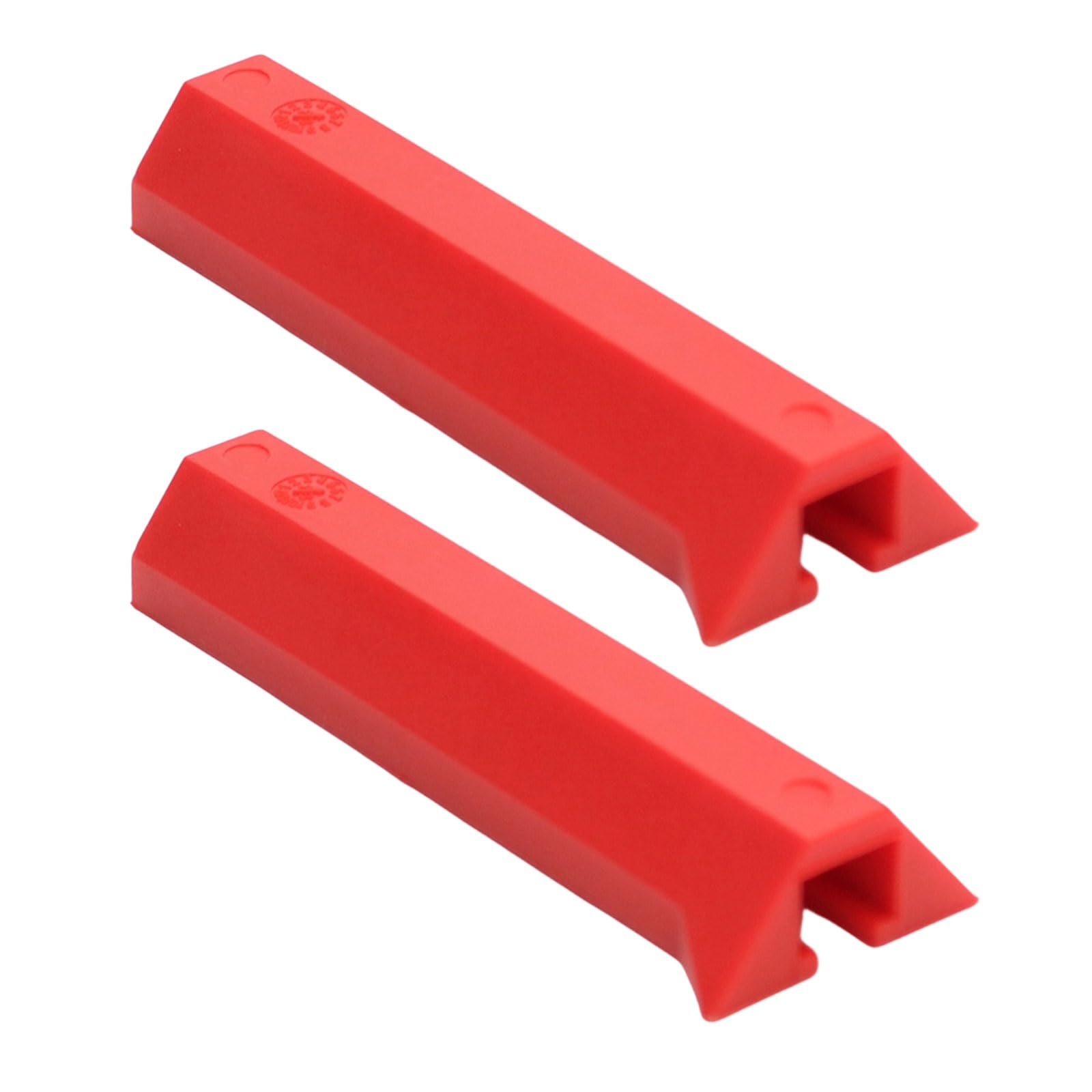 Zbiianxer Red Easyly Install Soft Rubber Sleeve For Clamps Minimizes Damage Enhances Security And Resists Wear Long Terms Boosts Grip Stability For Carpentry