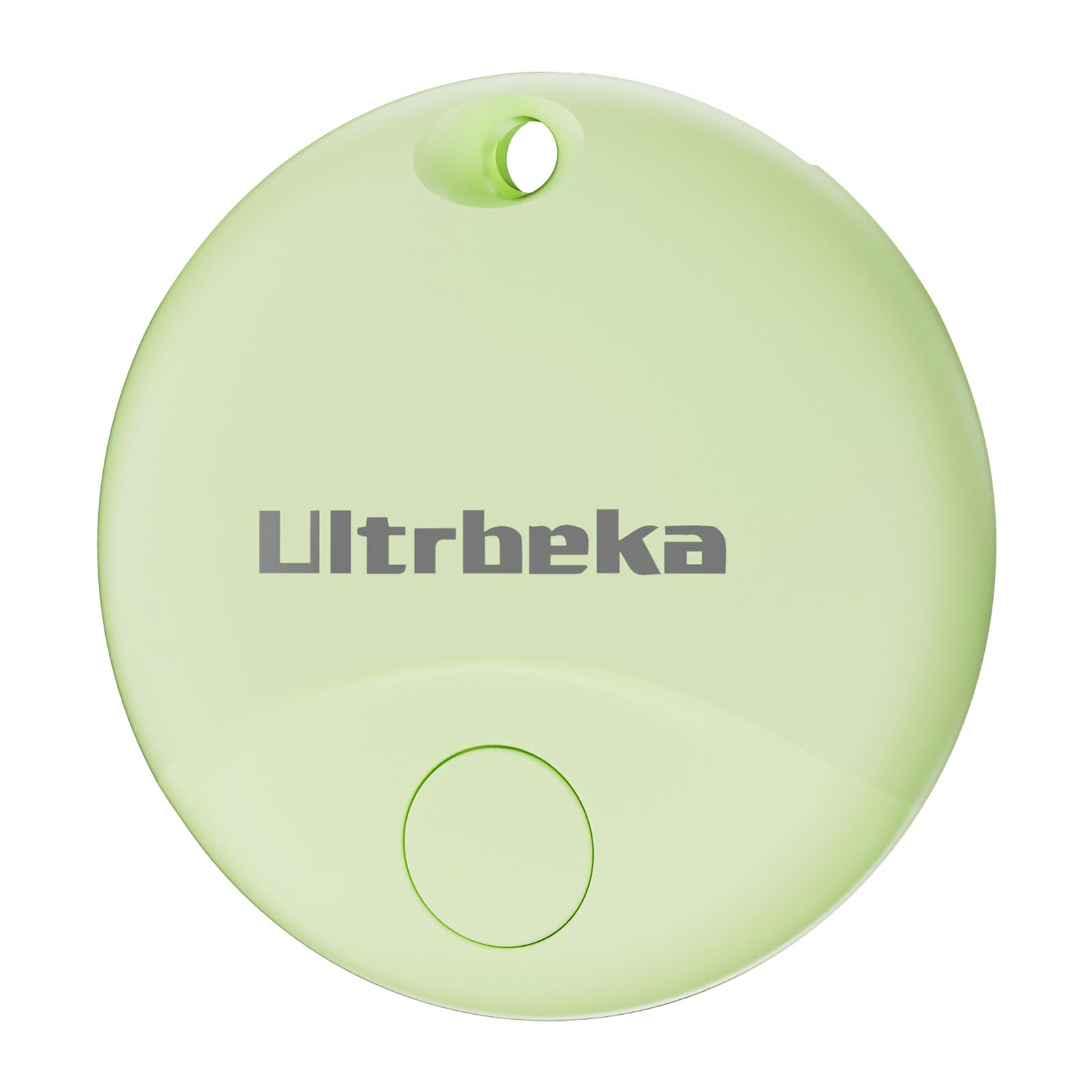 Ultrbeka Air Localizzatore, Tracker Tag 1 pezzi, Compatibile con Apple Dov'è (solo iOS), Trova Oggetti e Chiavi, Bagagli, Valigie, Portafogli, Impermeabile IP67, Batteria Sostituibile green
