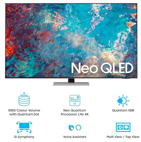 Image of Samsung 163 cm (65 inches) 4K Ultra HD Smart QLED TV QA65QN85AAKLXL (Silver)