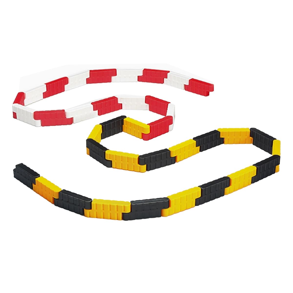 TBRICKFUNR RC Drift Racing Car Track Fencing Accessories *100 Plastic Track Barrier Set for 1:64/1:43/1:32 Scale Models โ image 1
