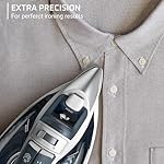 Rowenta Iron Steamer for Clothes, Focus Stainless Steel Soleplate, 400 Microsteam Holes, Powerful Steam Iron, Lightweight, Leakproof, 1725 Watts - Image 3