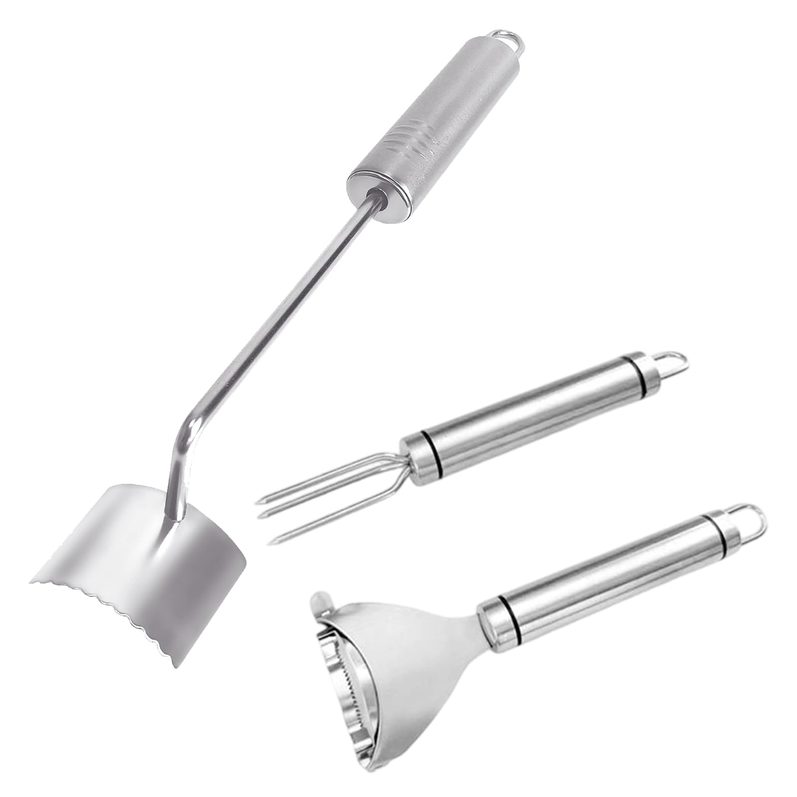 jiingekk Steel Corn Peeler with Ergonomic Handle for Efficient Kernel Removal Safe Kitchen Tool Steel Corn Peeler
