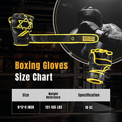 Flexzion Mma Gloves - Fingerless Boxing Gloves For Mma Kickboxing Karate Taekwondo Sparring Gloves - Punching Gloves For Men And Women Adult Mma Gloves, Yellow #TOP5