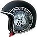 AFX FX-76 Route 66 Open Face Helmet Black XXXL/XXX-Large