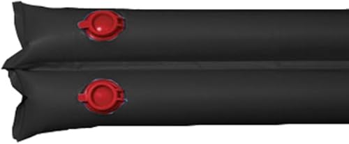 Miniatura 2 de Robelle Deluxe 0,03 lbs. Tubo de agua cámara doble azul invierno para cubiertas de piscina 8 pies., Negro