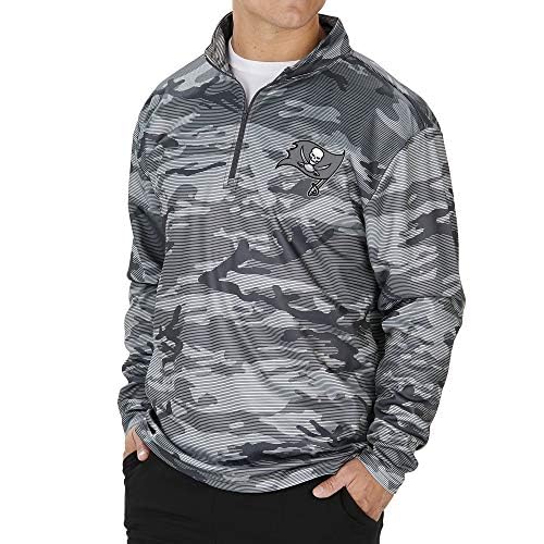 Image of Zubaz NFL Men's Lines Poly Fleece Jacket