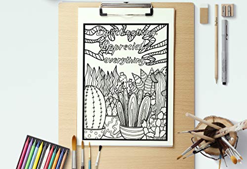 Good Vibes Coloring Book for Teen Girls: Good Vibes Coloring Book for Teenage Girls/ Inspirational S