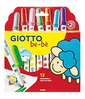 Pennarelli Giotto Bebe' 12 Pz