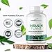 Research Biotech Group Insulin Plant Capsules - 3000mg Costus Igneus Leaf Powder with No Binders, Fillers & Gluten - Vegan, Non GMO Supplements for Women & Men by Powered X Plants, 240 Capsules