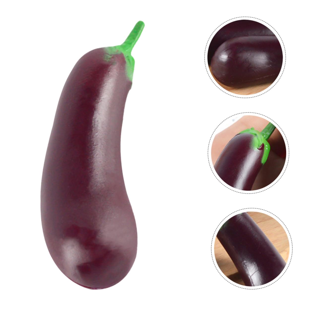 Amazon.co.jp: 5個シミュレーションなすなすのおもちゃ野菜ごっこ遊び
