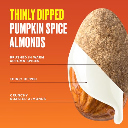 Image of SkinnyDipped Pumpkin Spice Almonds, 3.5oz Bags | 5 Pack