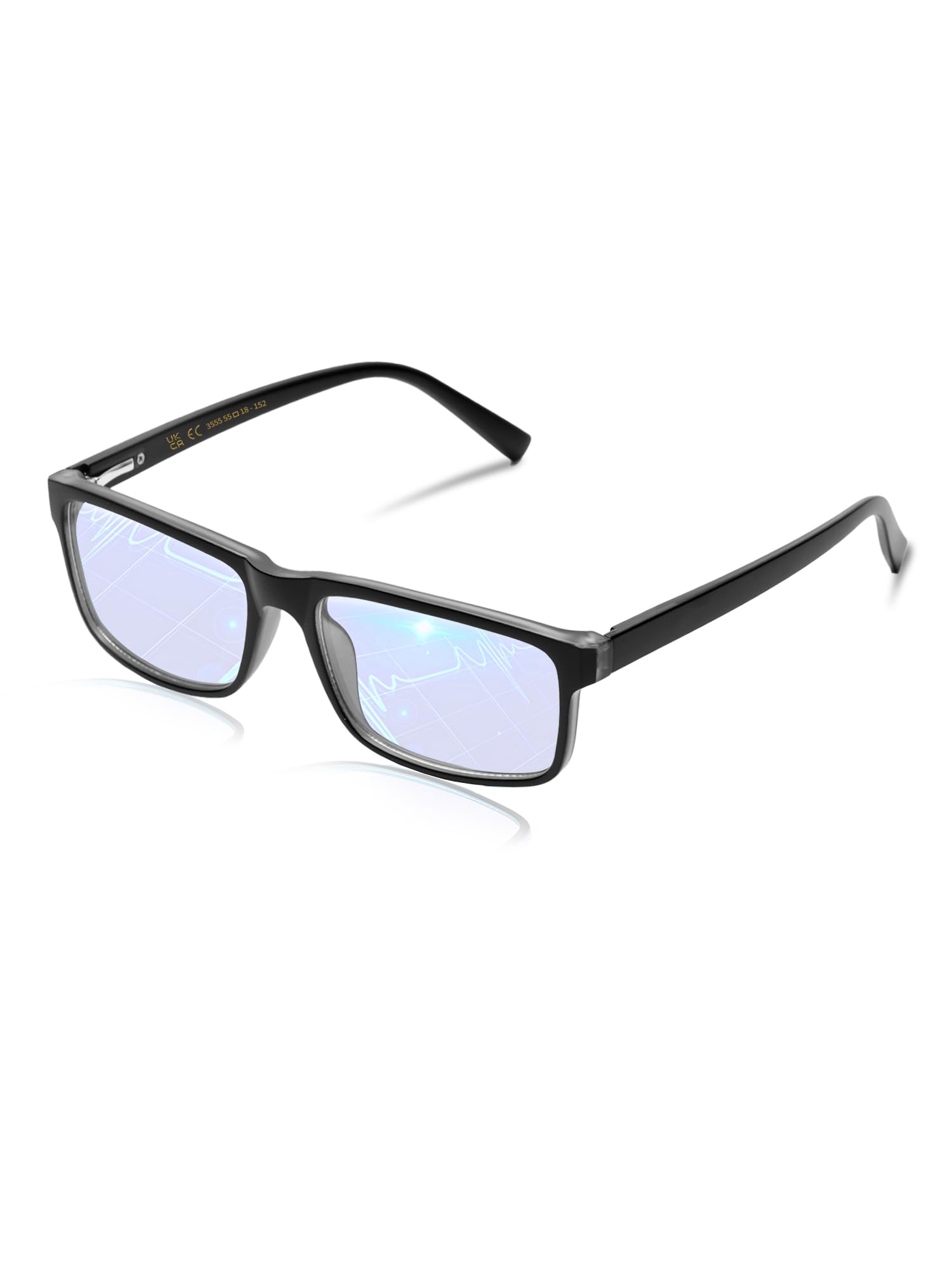 VMJFBJ Blue Light Blocking Glasses For Men/Women Anti-Fatigue Computer Monitor Gaming Improve Sleep Reduce Eye Strain