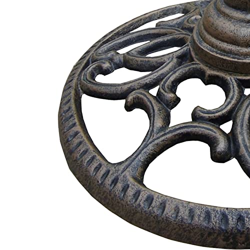 Image of Oakland Living Round Umbrella Stand, Antique Bronze 4101-AB