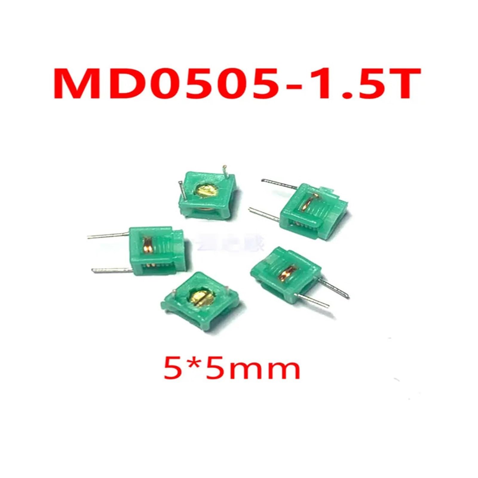 Assortiment d'inducteurs variables de 100 pièces, bobine réglable, 1.5T-5.5T