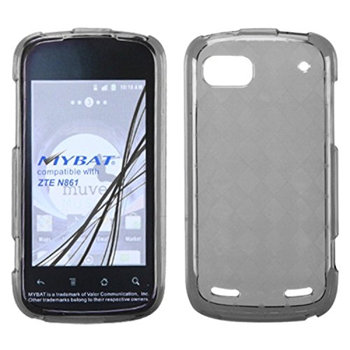 Asmyna Zten861Caskca064 Argyle Premium Slim And Durable Protective Cover For Zte Warp Sequent N861 - 1 Pack - Retail Packaging - Smoke #TOP11