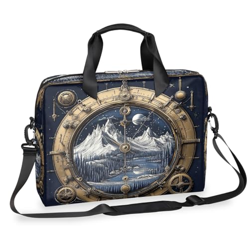Maletín Retro Compass para Laptop 15.6 pulgadas miniatura 1