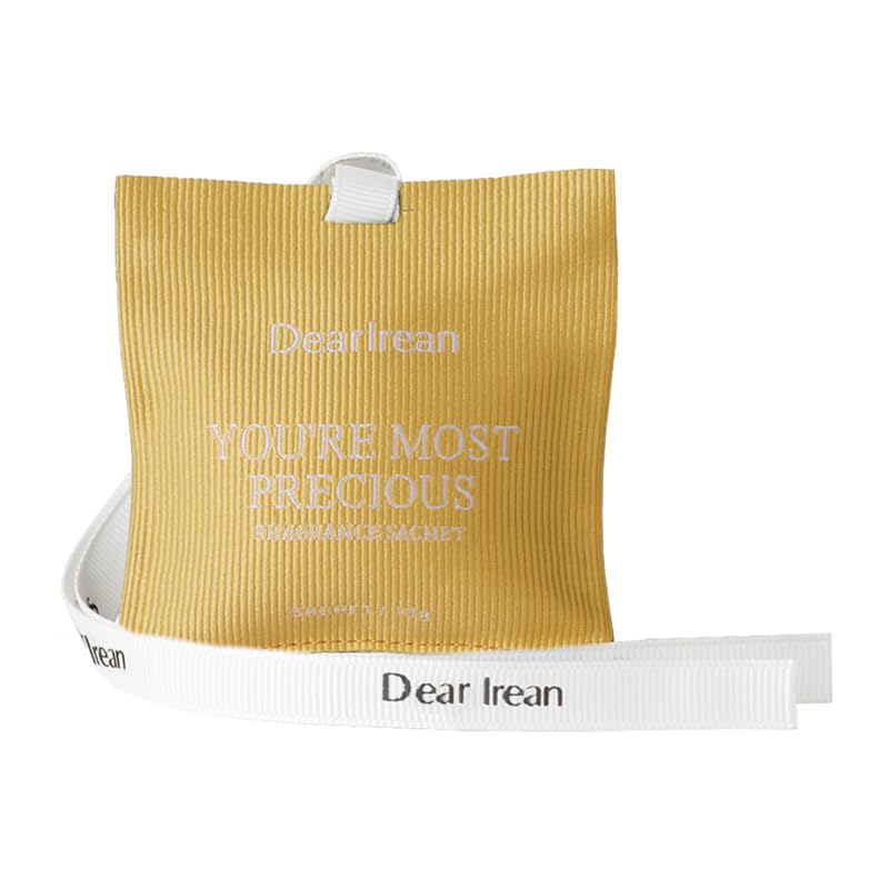 DearIrean Car Air Freshener, Fragrance Scented Sachet Bags and Long Time Lasting with Magnetic Vent Clip and Hanging Ribbon for Home Drawer and Wardrobe/Closet (You're Most Precious)