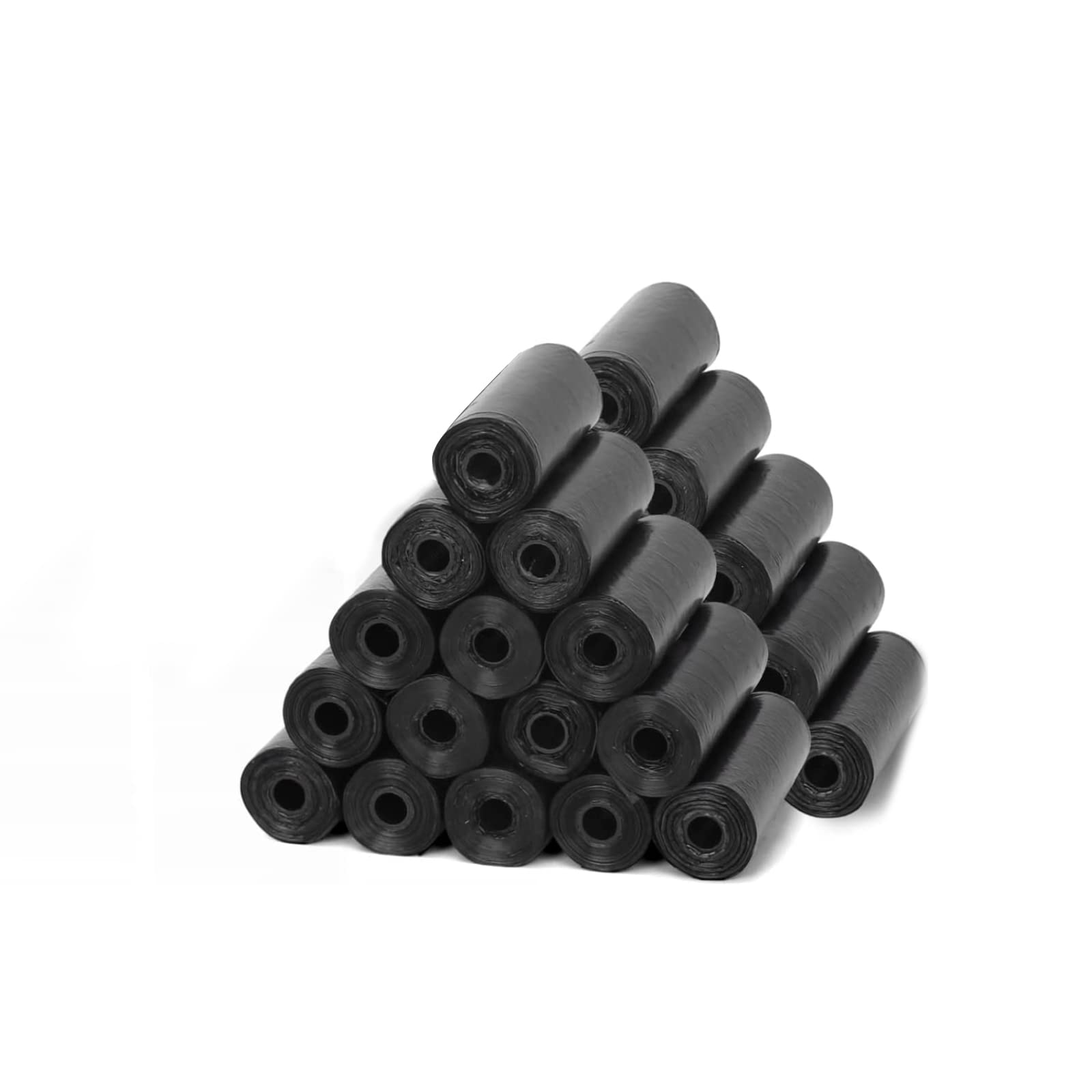 VARIOUS Bolsas Caca Perro, 1800 Unidades 120 Rollos, Bolsas Para Excrementos De Perros, Extra Gruesa Prueba de Fugas ,Color Negro