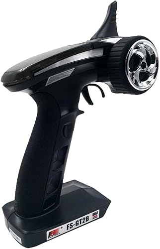 Miniatura 3 de Flysky FS-GT2B 2.4GHz 3CH Sistema de radio Transmisor RC con receptor FS-GR3E, negro,
