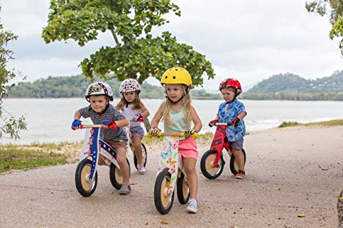 Kiddimoto - Cycling Gloves | Fingerless Gloves For Kids | Perfect For Bike, Scooter & Skateboard | Ideal For Boys And Girls | Available In Different Colourful Designs & Sizes #TOP1