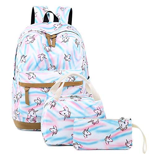 unicorn bookbag set