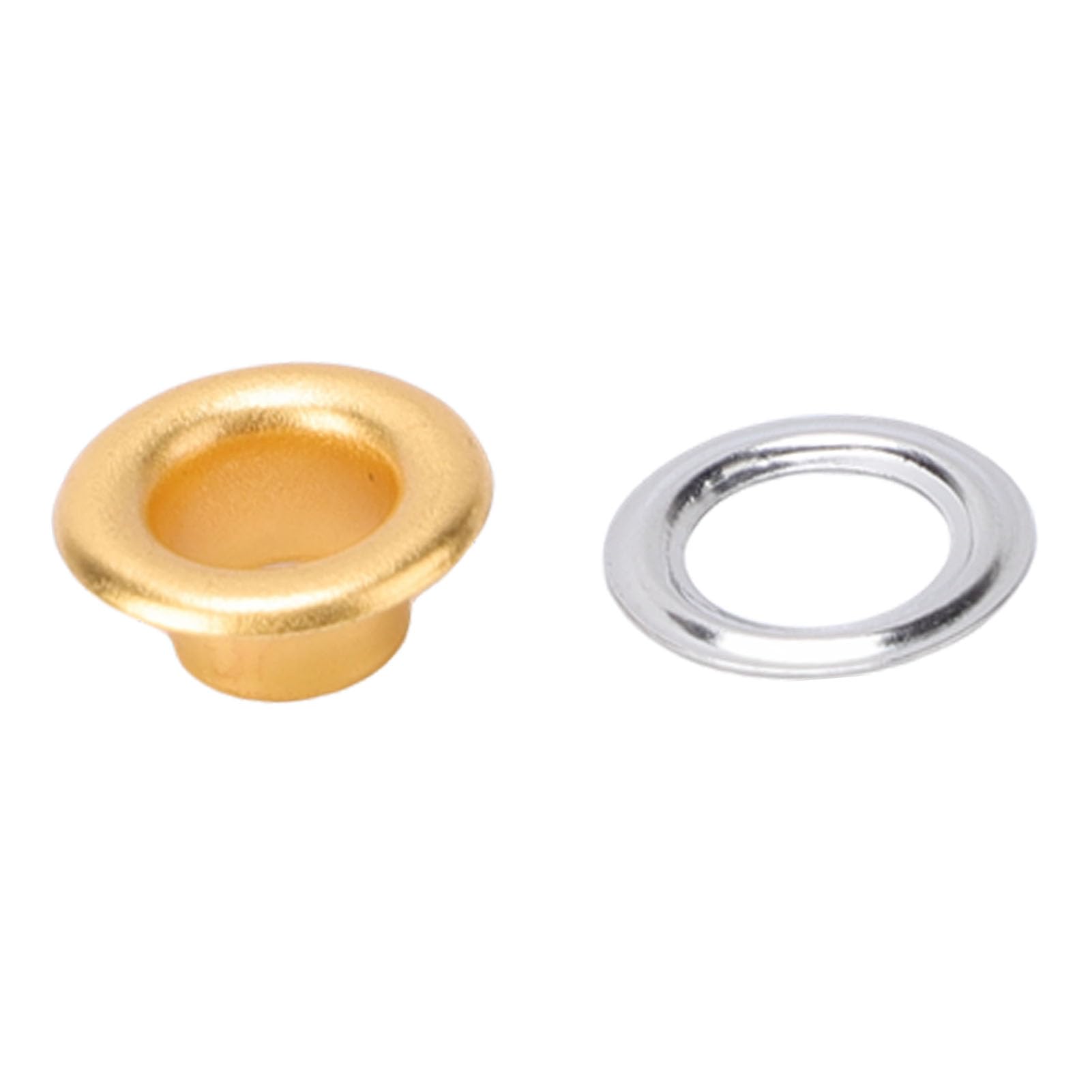 Kit Passacavo da 300 Set, Occhielli in Acciaio Inossidabile da 6 Mm con Rondelle per Artigianato, Accessori di Abbigliamento, Progetti in Tessuto Fai da Te (#1)