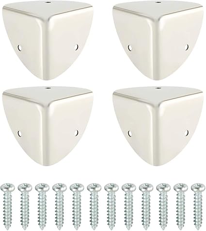 Sayayo Protection Coin De Table Protection D Angle En Metal Antirouille Protecteur Et Decoration Antichoc De Securite Pour Enfant Et Bebe Pour Tables Et Meubles Pointus 4 Pcs Brosse Ebj039 4p Amazon Fr Bricolage