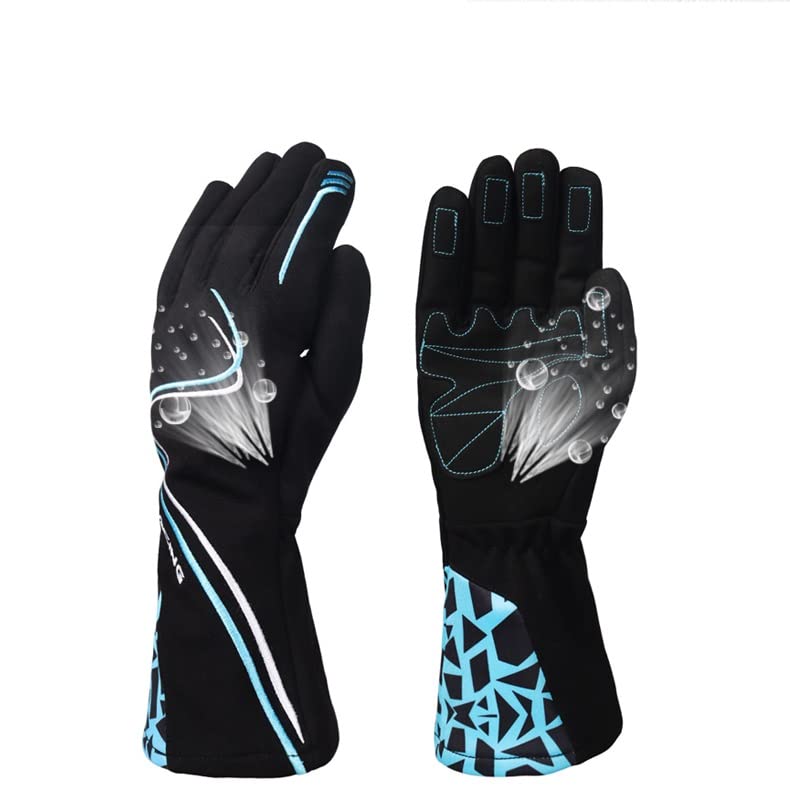 Geek HomeSFI Rated Kart Gloves G006, Racing Gloves, Race Gloves, Automotive Apparel
