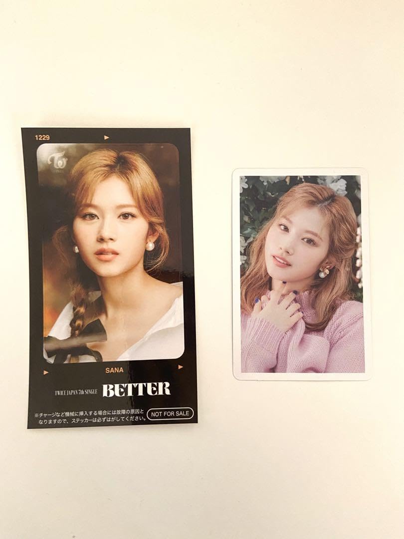 TWICE better サナ ハイタッチ トレカ TWICEサナ better トレカ ハイタッチ（TWICE サナ トレカ better