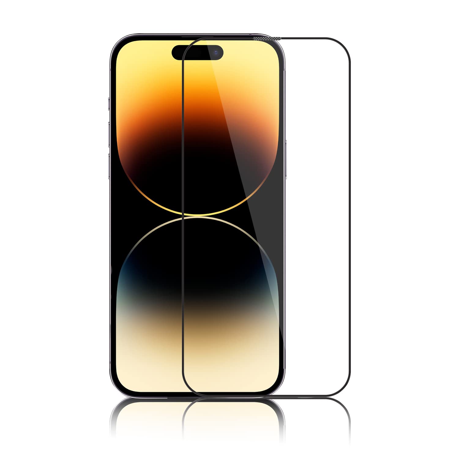 GRIPP Dust Proof 3D Tempered Glass Screen Protector for iPhone 14 | iPhone 13 | iPhone 13 Pro (6.1") | Edge to Edge Full Coverage & 9H Hardness Anti-Scratch Shockproof Protection Screen Cover Shield (B0BLHB7ZV2) Amazon Price History, Amazon Price Tracker