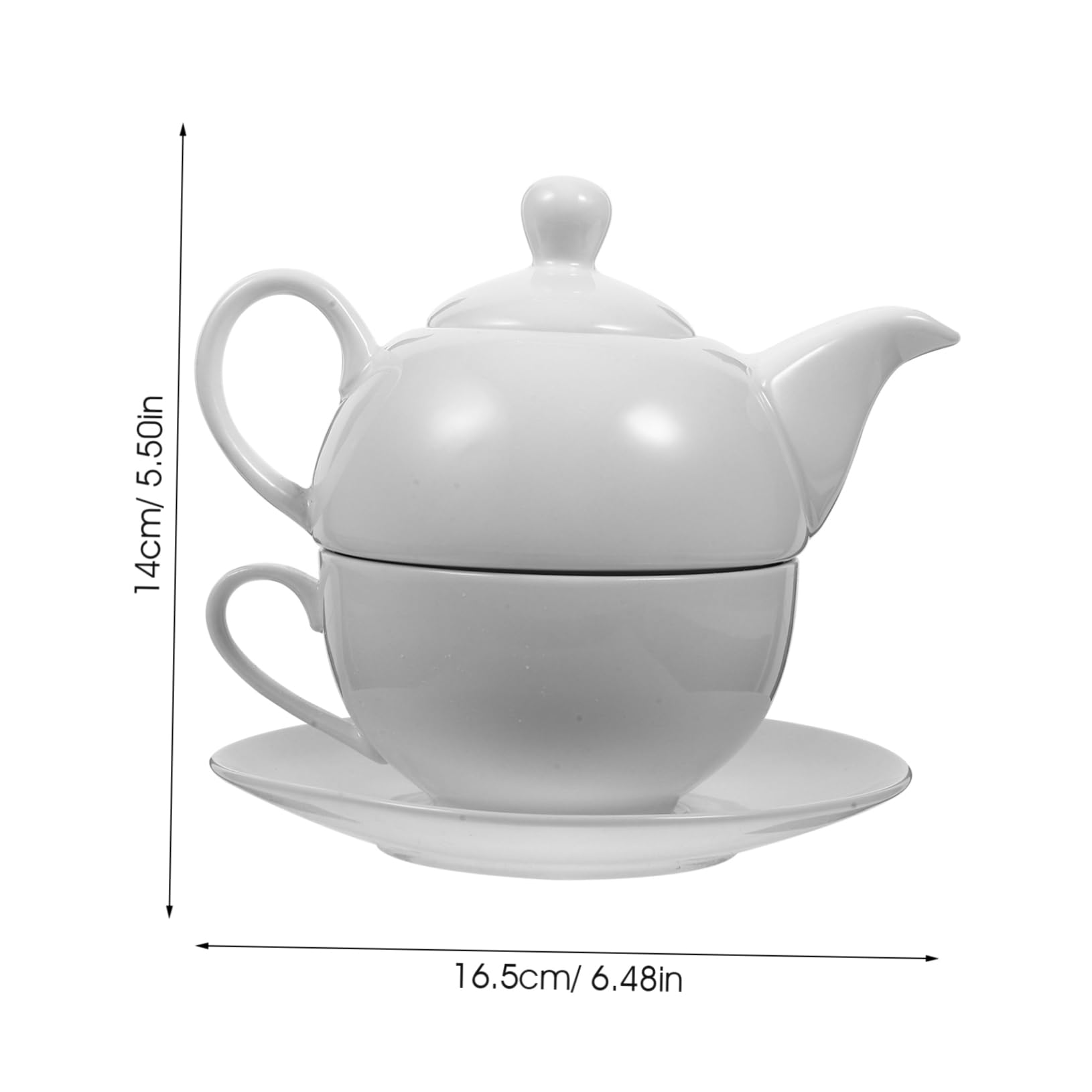 1 zestaw ceramicznych czajników do herbaty, elegancki czajniczek z filiżankami i spodkiem do herbaty liściastej, dekoracja domu i prezent podróżny dla miłośników herbaty