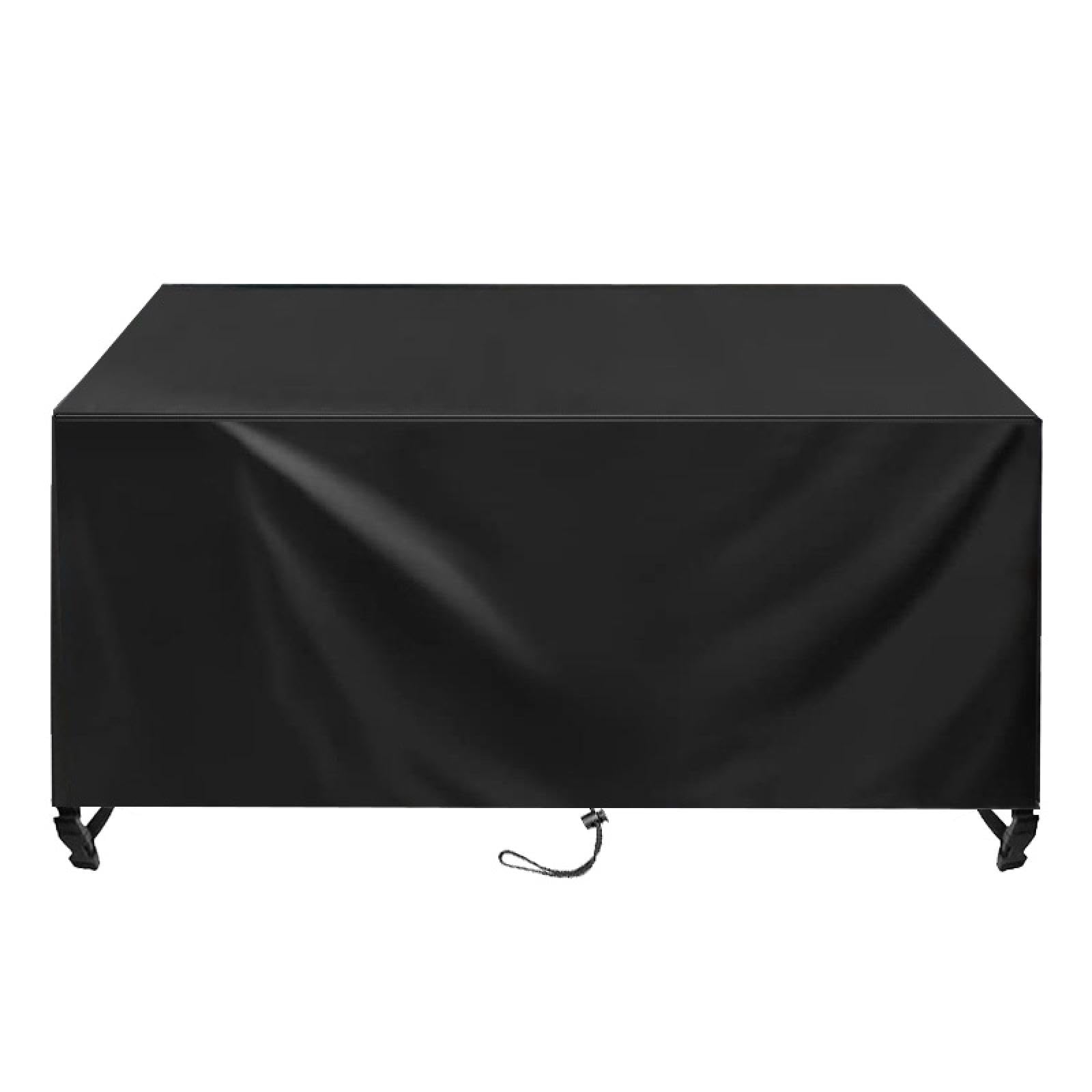 AOFOAE Waterproof Garden Furniture Covers 60x30x65cm/LxWxH Upgraded 420d Heavy Duty Oxford Fabric,Outdoor Sofa Cover Waterproof,Windproof Anti-UV Garden Table Cover Square