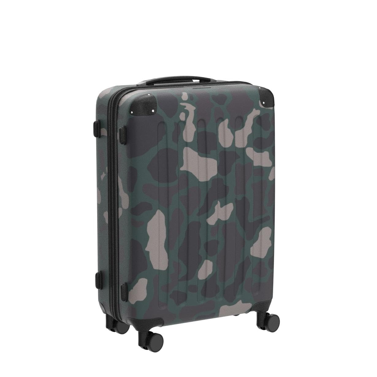 Hauptstadtkoffer Spree – Valise Rigide Taille Moyenne, Serrure TSA, 4 Roues, Trolley, Valise de Voyage, Bagage Extensible, 65 cm, 74 litres, Camouflage - 4