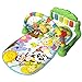 Vigcebit Tapis D'éveil pour Bébé, Tapis De Jeu Musical avec Piano, Bébé Couverture De Gymnastique avec Musique Et Lumières, Cadeau pour Les Nouveau-nés Âgés De 0 À 36 Mois