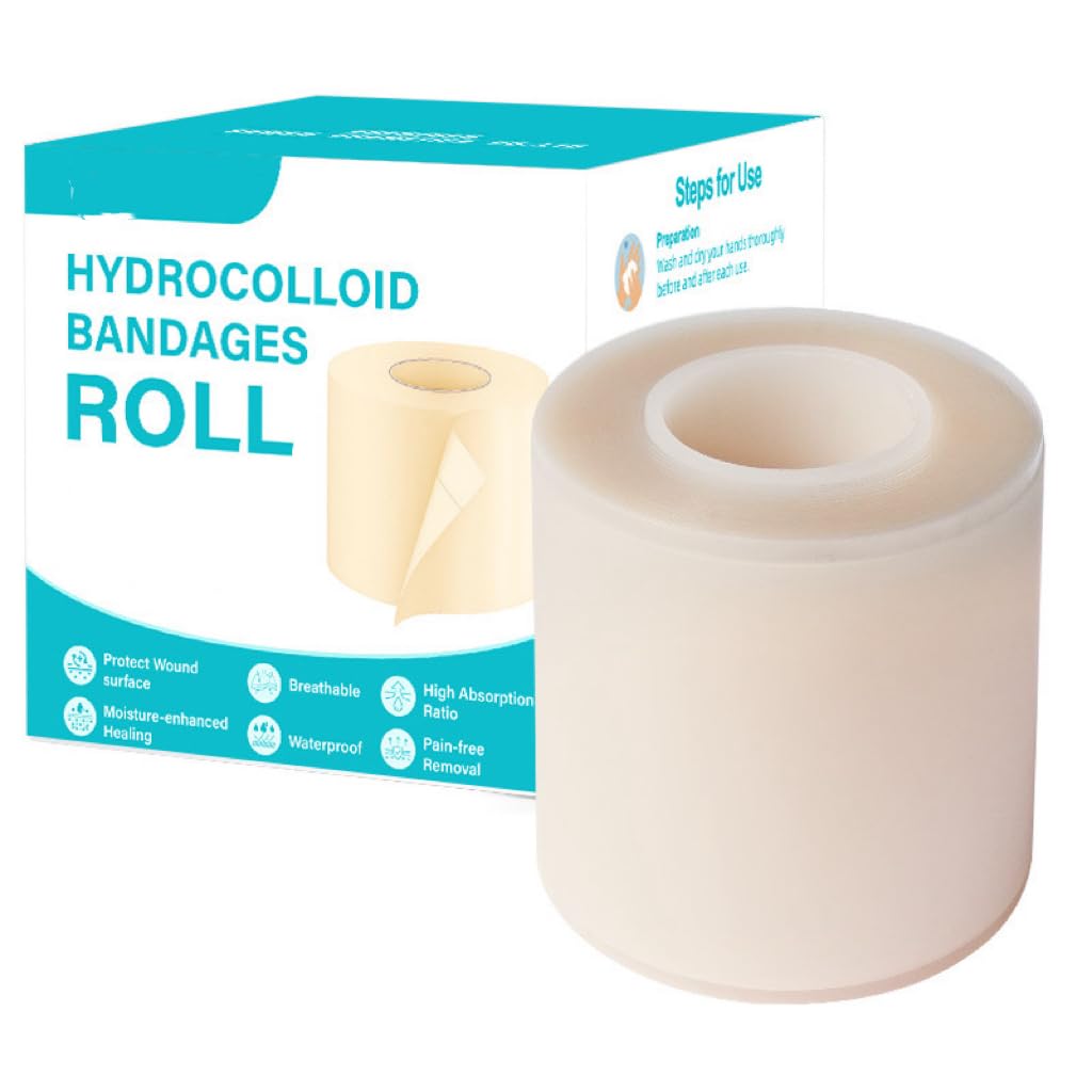 Aazon.co: Hydrocolloid Roll For Wound Care, Hydrocolloid Bandages - View #2