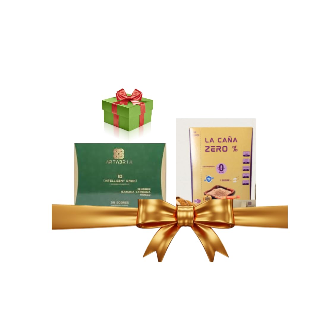 Pack Adelgazante Artabria, Caña Zero Endulzante Natural + 30 Sobres Bebida ID con Garcinia e Hibisco | Regalo de Cortesía
