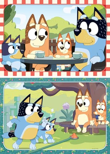 Ravensburger - Puzzle 2x12 pièces - Jouer avec Bluey