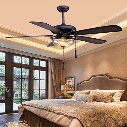 Image of 2Pack Metal Ceiling Fan Pull Chains, 12inch Black Heavy Pulls Pendant Decorative Extension, 3mm Beaded Fan Lighting Chain Extender Ornaments with Connector